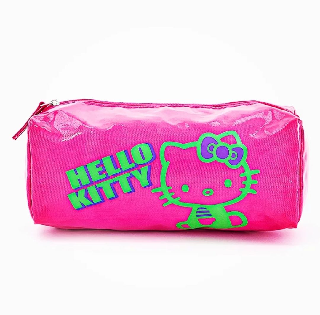 Hello Kitty Pouch - Pink Neon