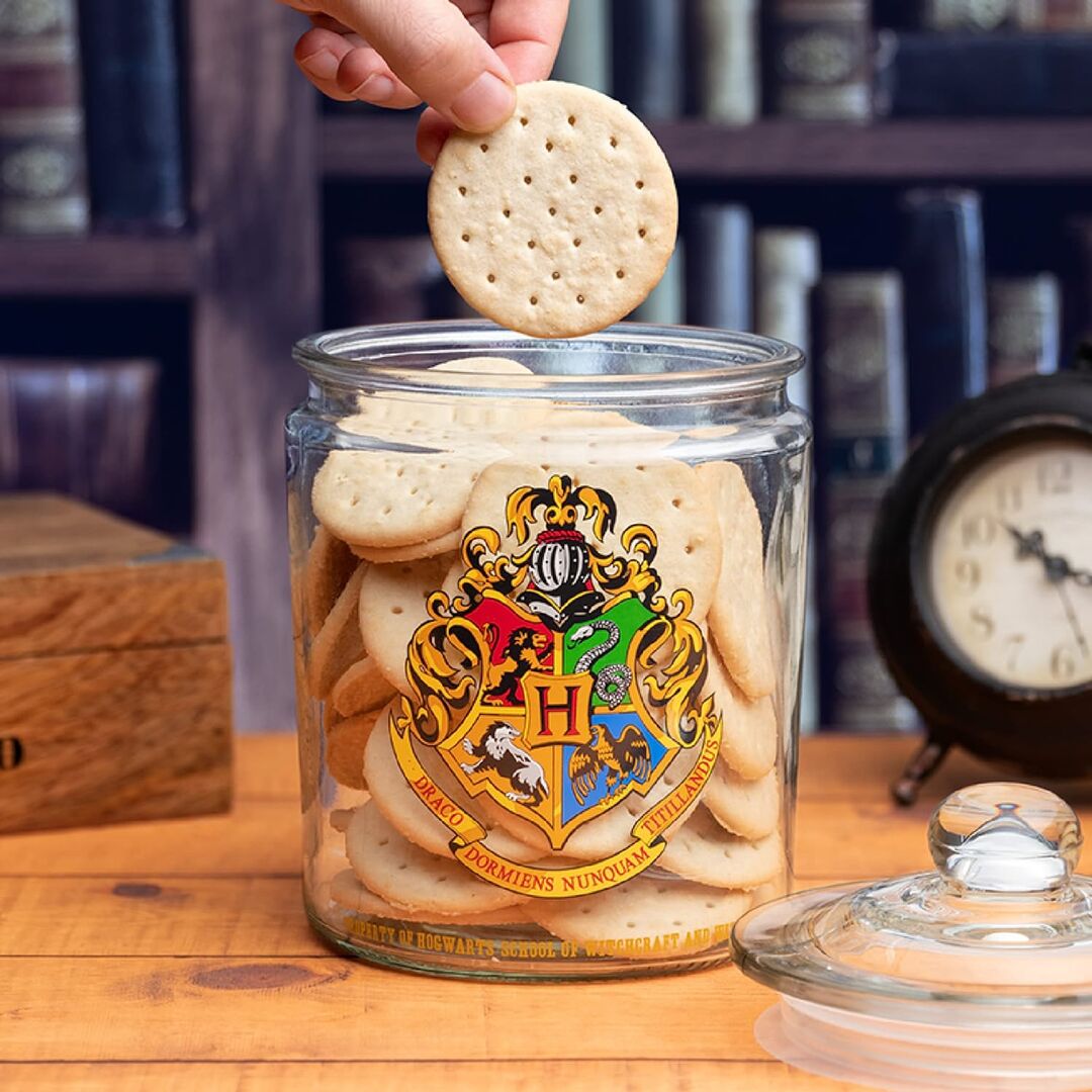 Harry Potter Cookie Jar Glass - Hogwarts