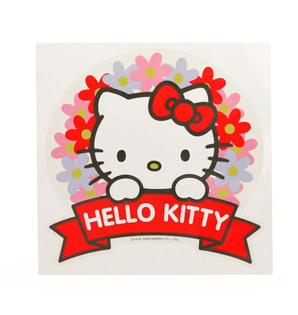 Hello Kitty Large Sticker