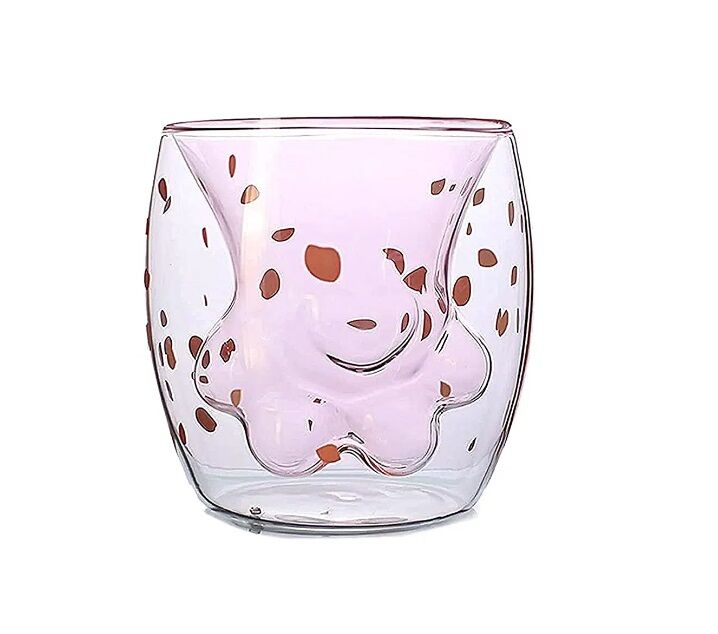 Cats Paw Glass Cup