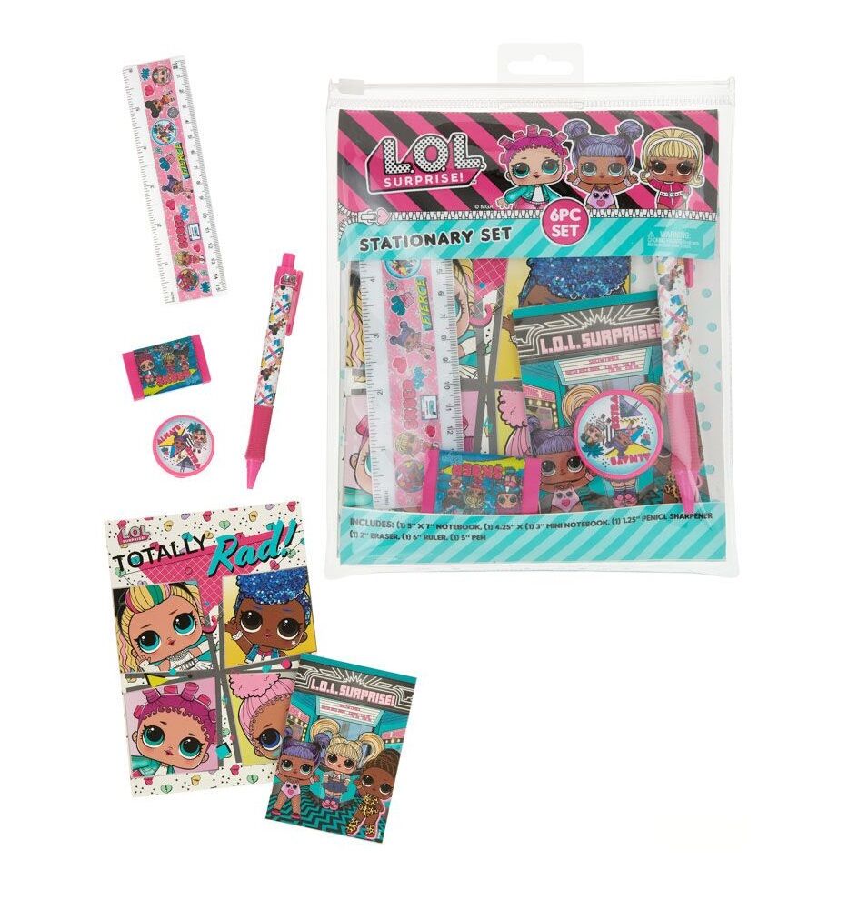 L.O.L Surprise! 6 PCS Stationary Set