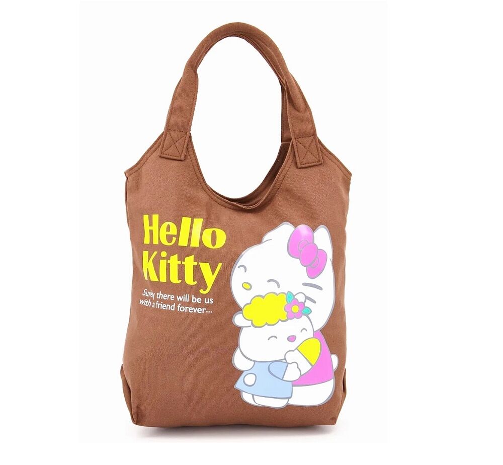 Hello Kitty Shoulder Bag - Brown