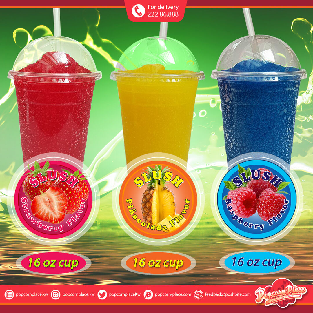 Slush in cups