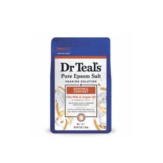 ملح الابسوم sooth & comfort ( حليب الشوفان و زيت الارجان) Dr Teal’s 3 LB