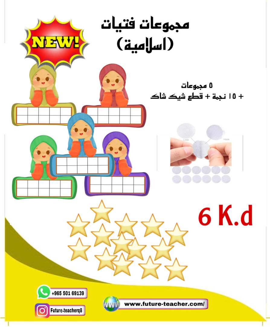 مجموعة فتيات محجبات + شيك شاك