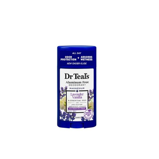 ديودرنت مزيل عرق خالي من الألمنيوم لافندر/ فانيليا Dr teal’s