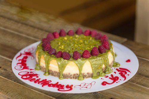 Pistachio Cheese Cake