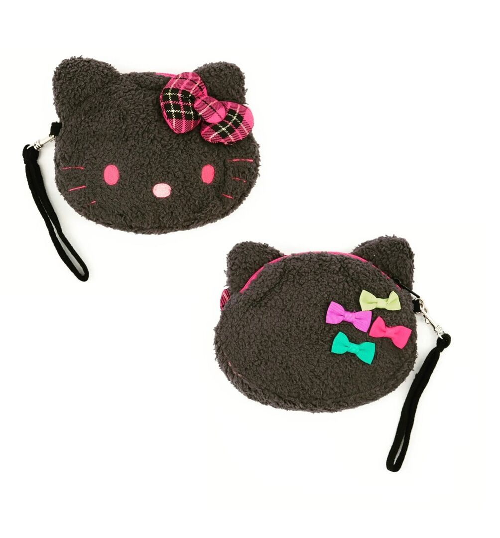 Hello Kitty Face Pouch with Handle
