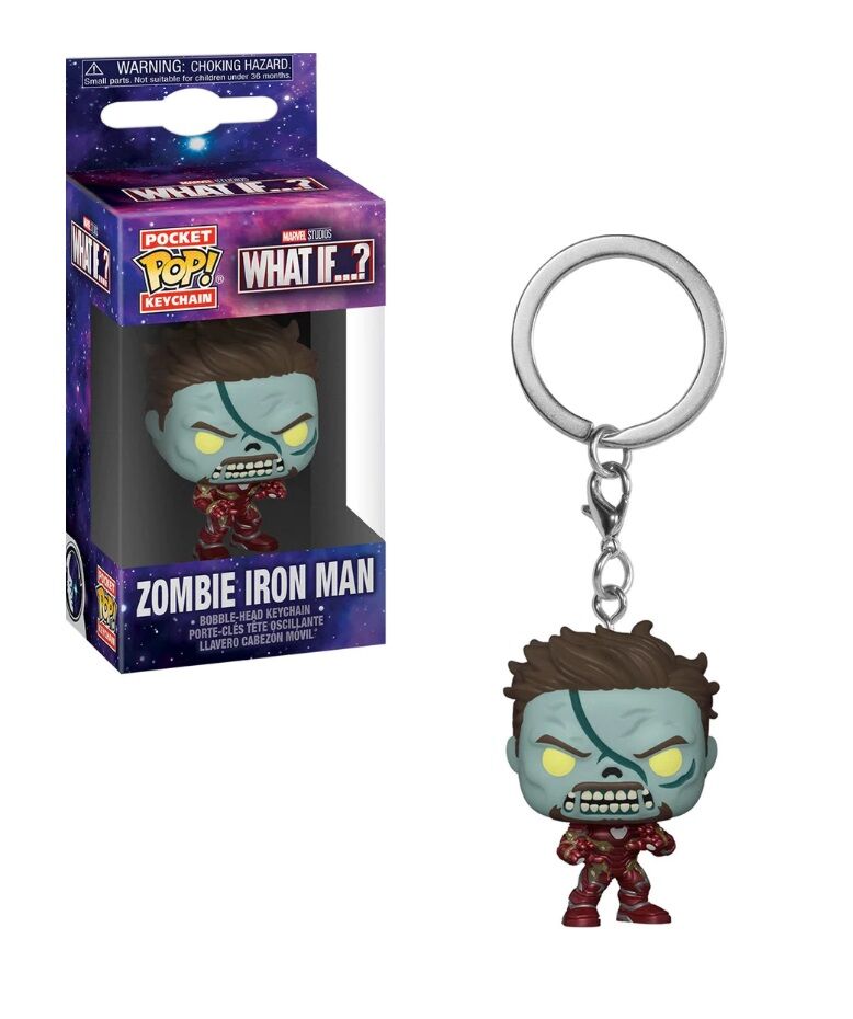 Funko What If - Zombie Iron Man Pop! Keychain
