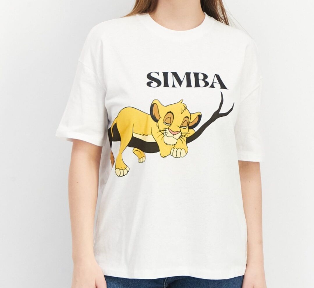 Lion King Simba T-shirt - White