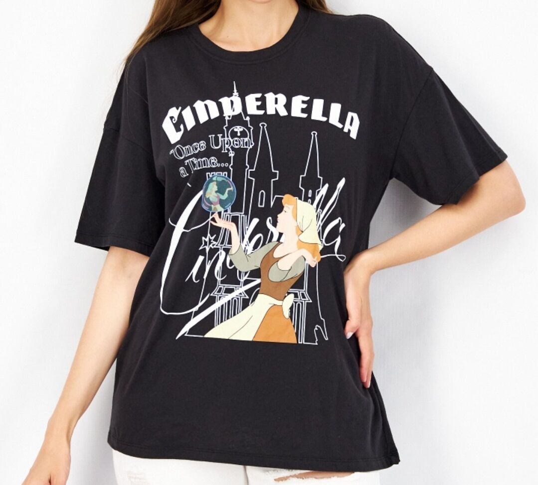 Disney Cinderella Black T-Shirt