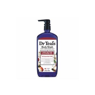 غسول الجسم بزبدة الشيا و زيت اللوز Dr Teal’s 24 oz