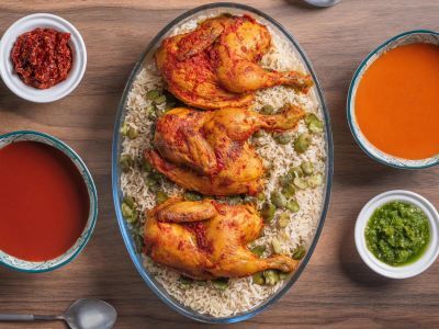 بيركسباجلا مع دجاج بالفرن