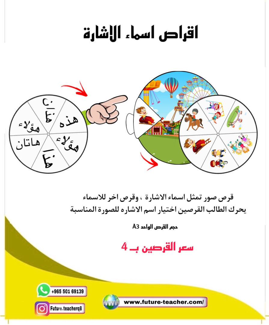اقراص اسماء الاشارة