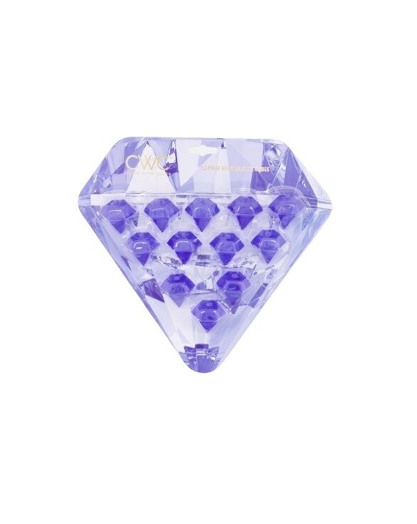 12 Reusable Ice Cubes - Diamond