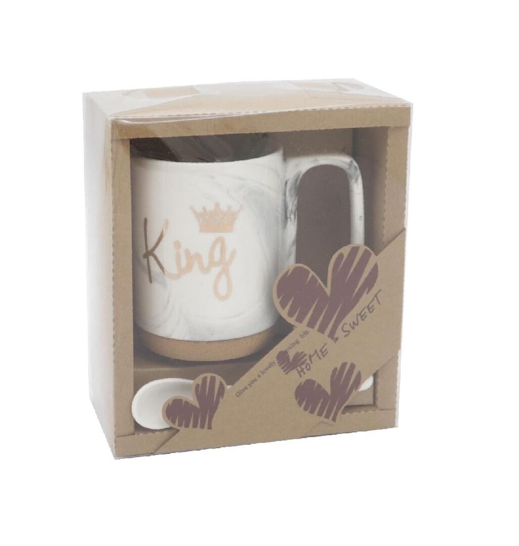 King Mug Gift Set - 2 PCS