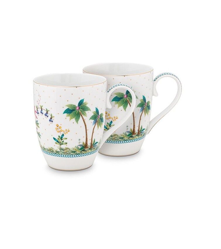 Tropical 2 Large Mugs