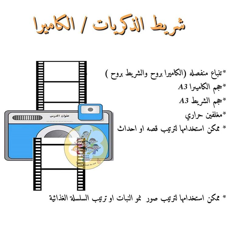 شريط الكامرة
