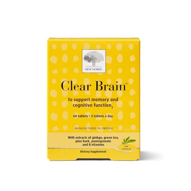 New nordic Clear brain 60 tab