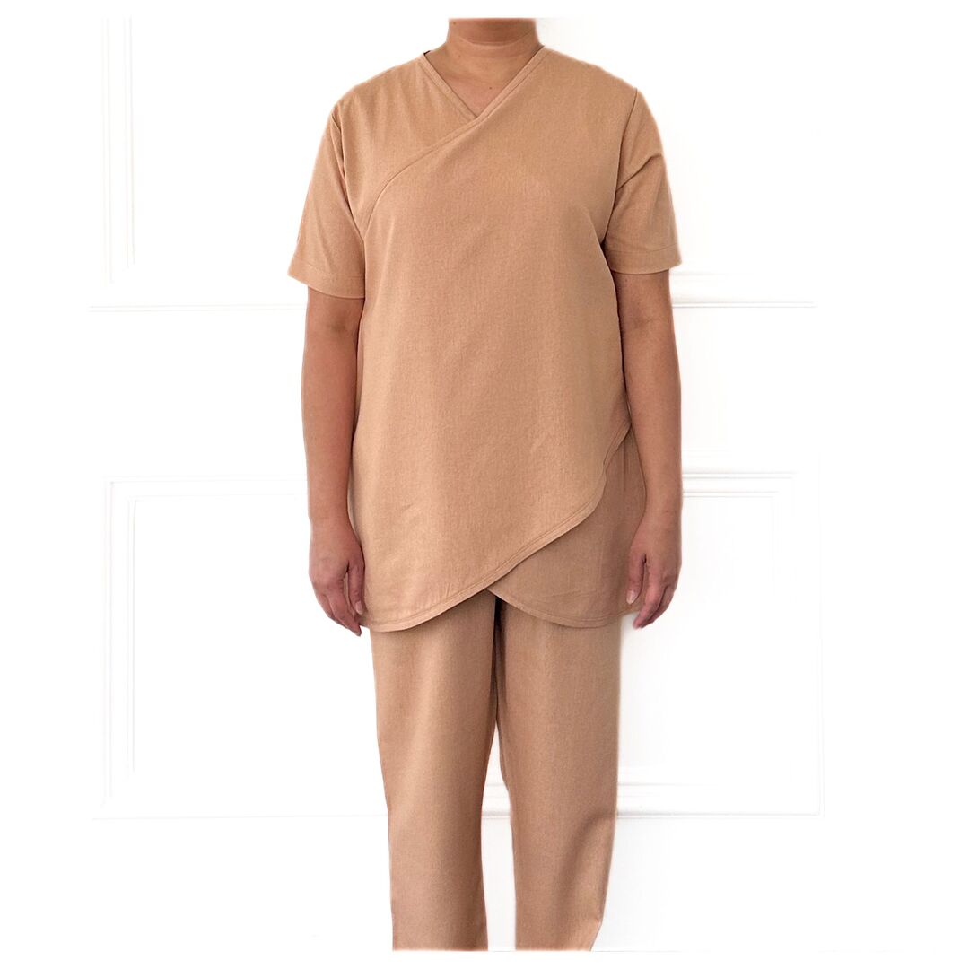 Linen Curved Hem Set