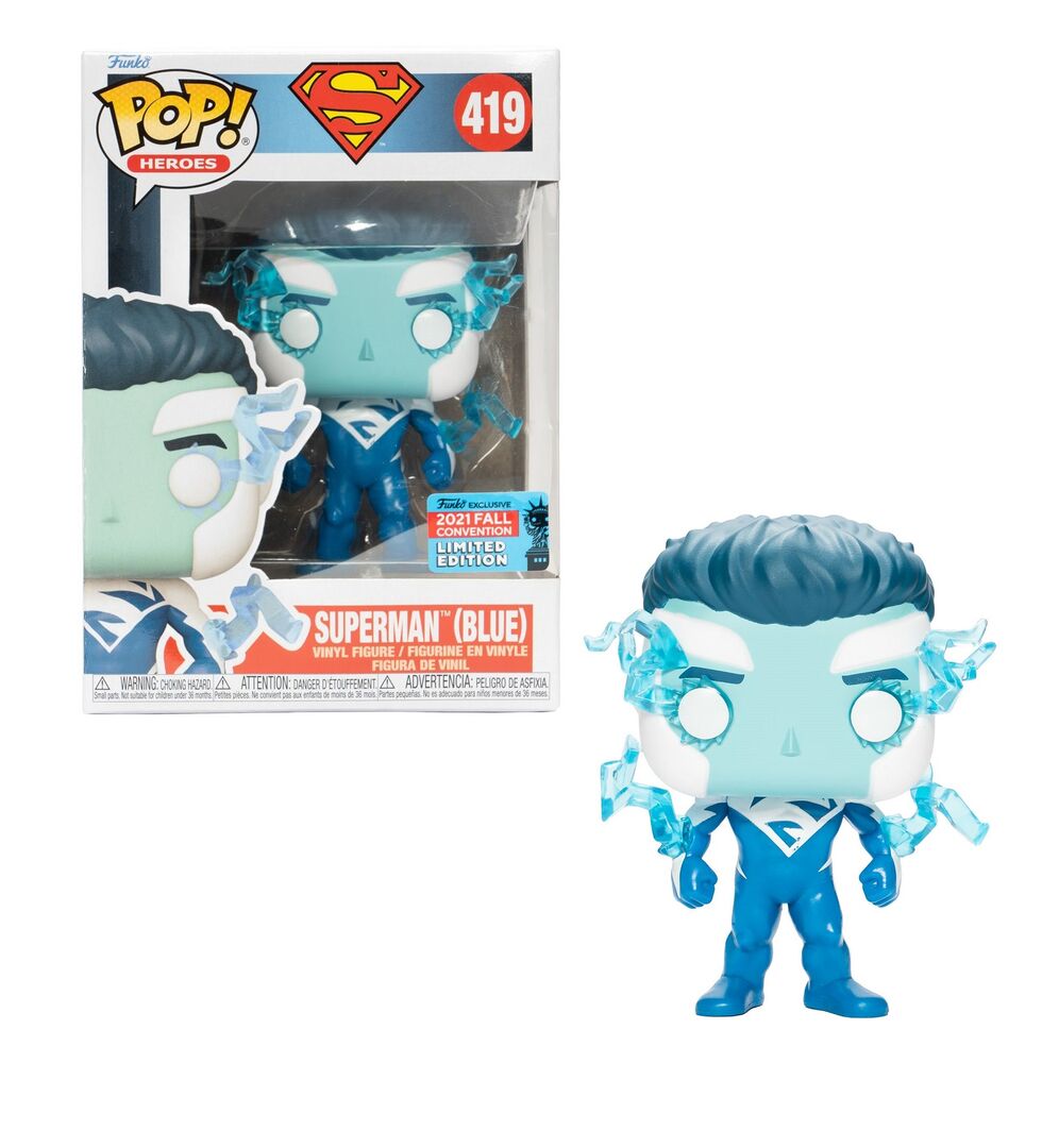 Funko Pop! Superman Blue Limited Edition