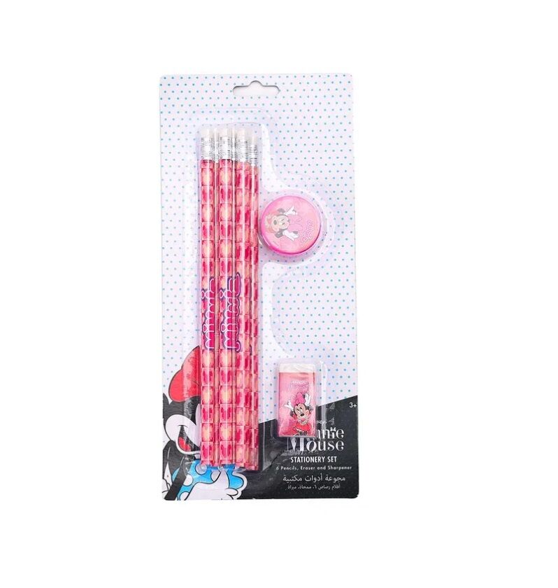 Minnie Mouse 8 PCS Stationery Set