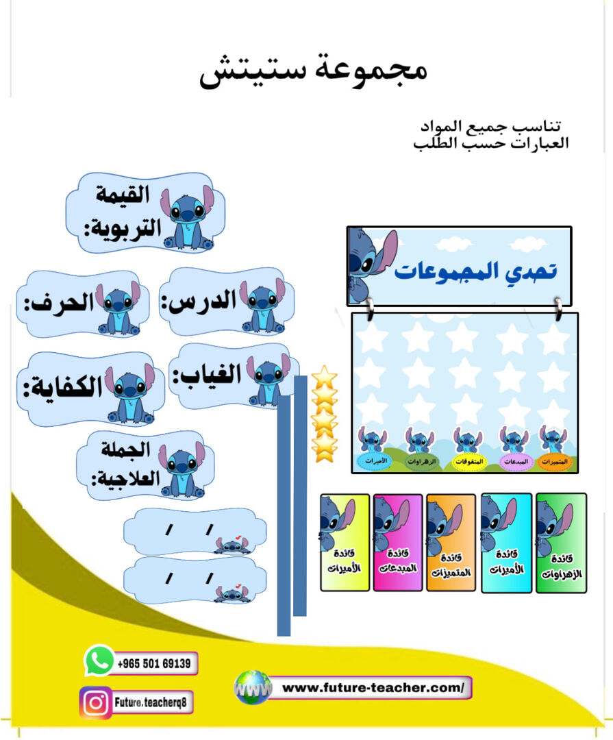 مجموعة سبورة ستيش