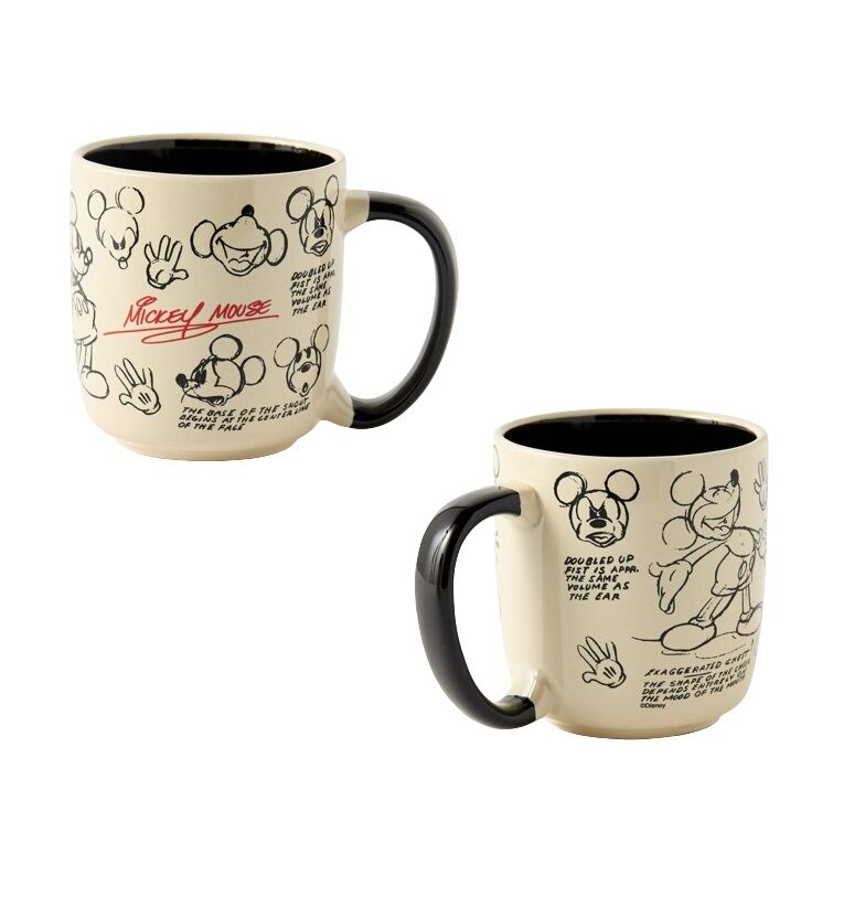 Mickey Mouse Vintage Sketches Mug