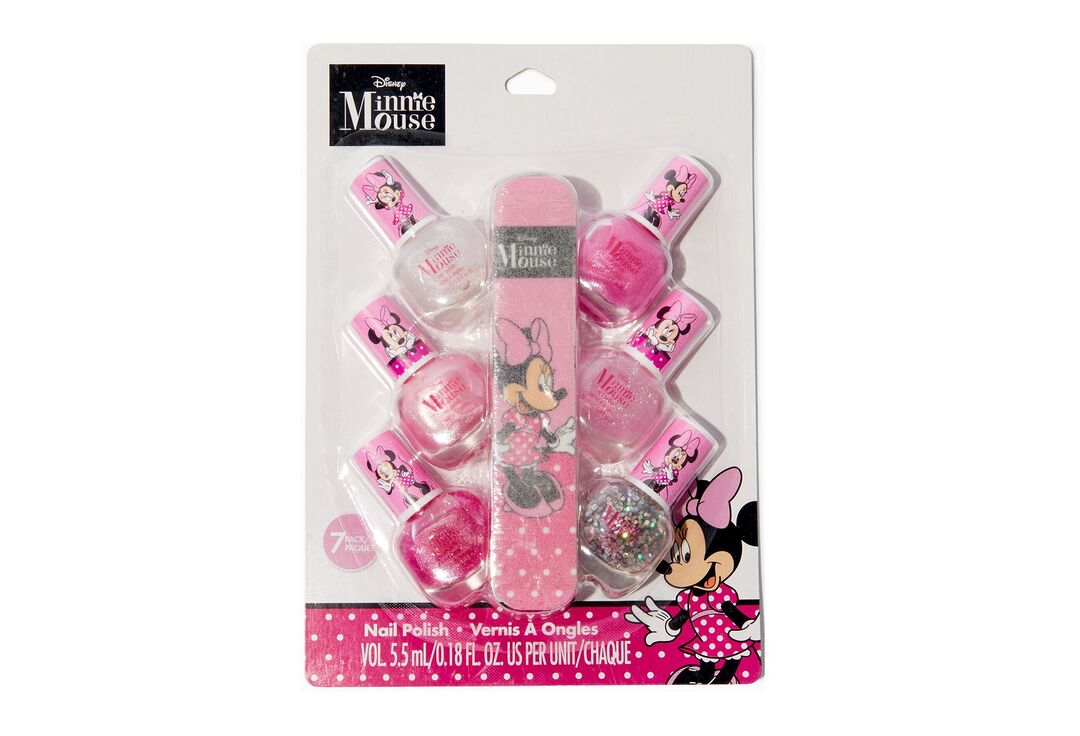 Minnie Mouse Nail Polish Set 7 PCS
