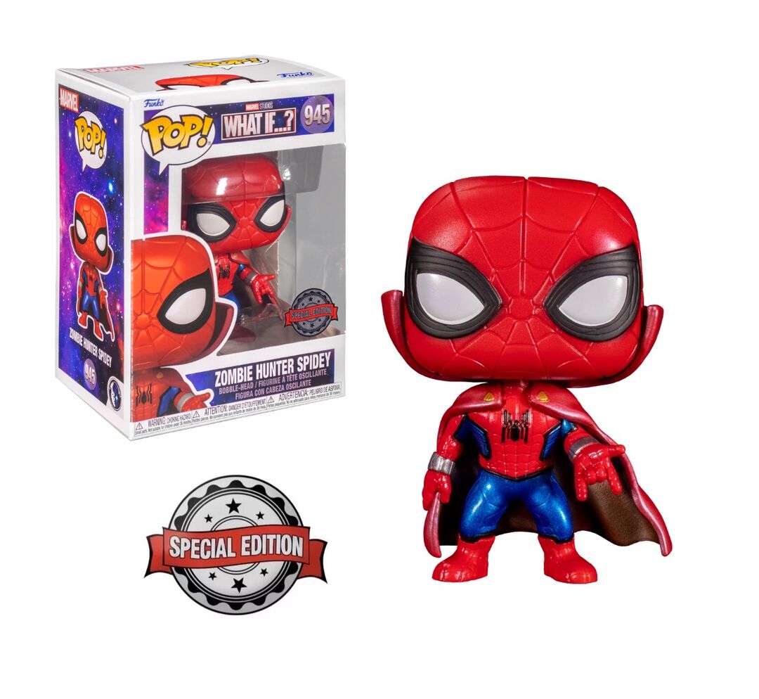 Funko POP! Marvel What If Zombie Hunter Spidey - Special Edition