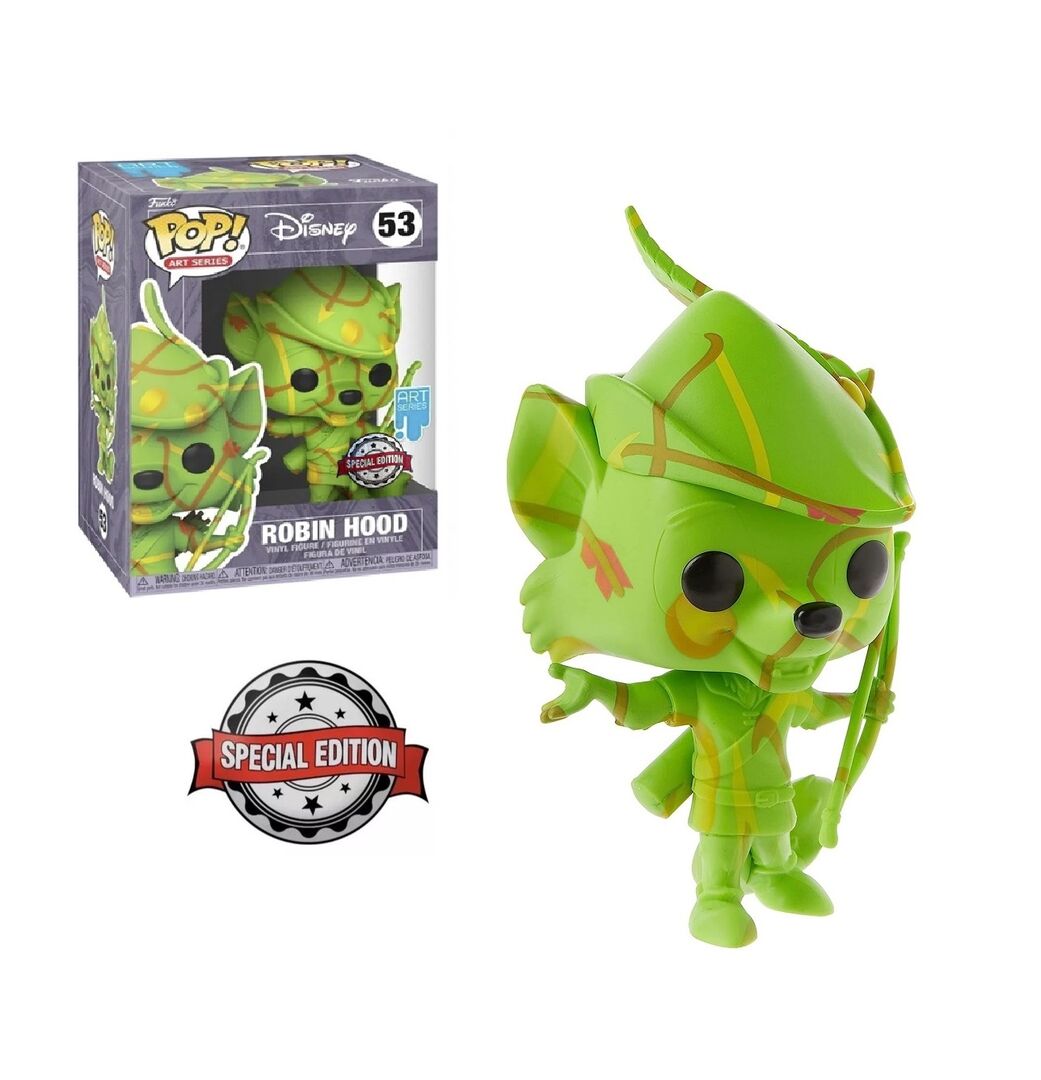 Funko POP! Disney Robin Hood Special Edition Figure - Art Series