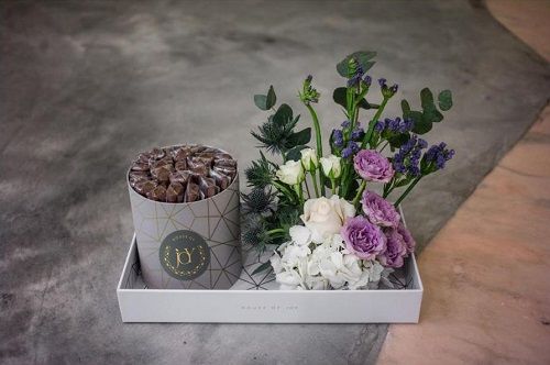M1 - PURPLE WHITE TRAY SET