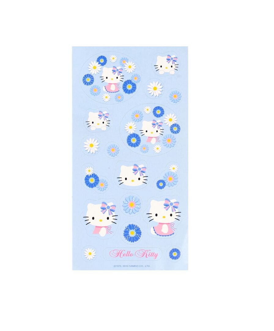 Hello Kitty Flowers Stickers