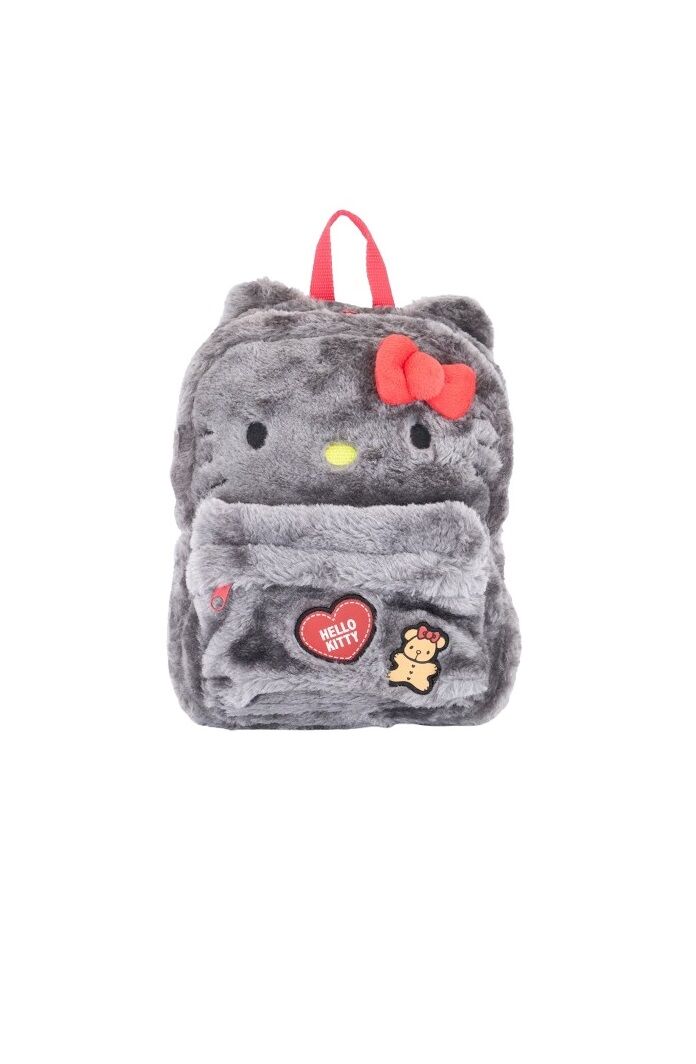 Hello Kitty Faux Fur Backpack 26 x 20 CM