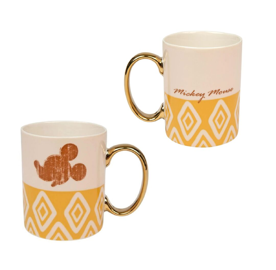 Mickey Mouse Gold Handle Mug