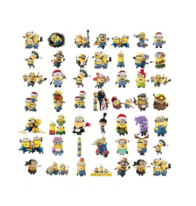 Minions Stickers 10 PCS - Assorted