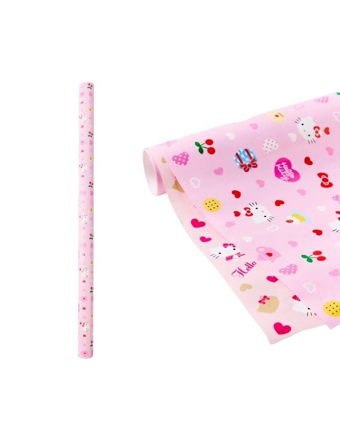 Hello Kitty 2 PCS Wrapping Paper Roll 63x93 CM