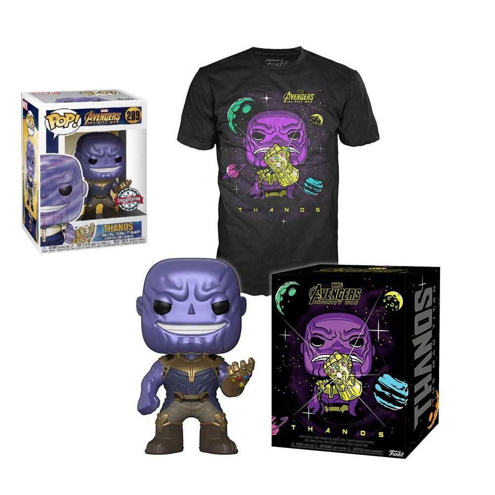 Funko POP! Special Edition Thanos Tshirt & Figure