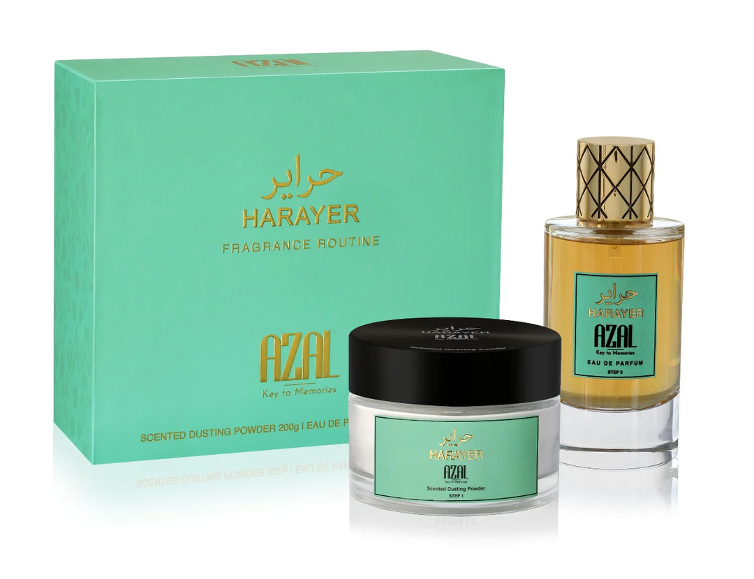 AZAL Harayer Set Perfume 100 ml + Powder 200 G