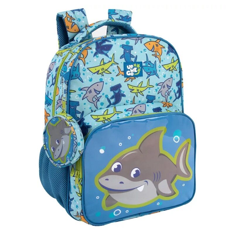Shark Backpack with Coin Pouch