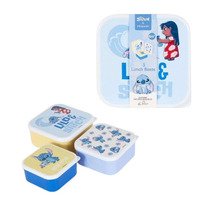 Lilo & Stitch 3 Stackable Snack Boxes