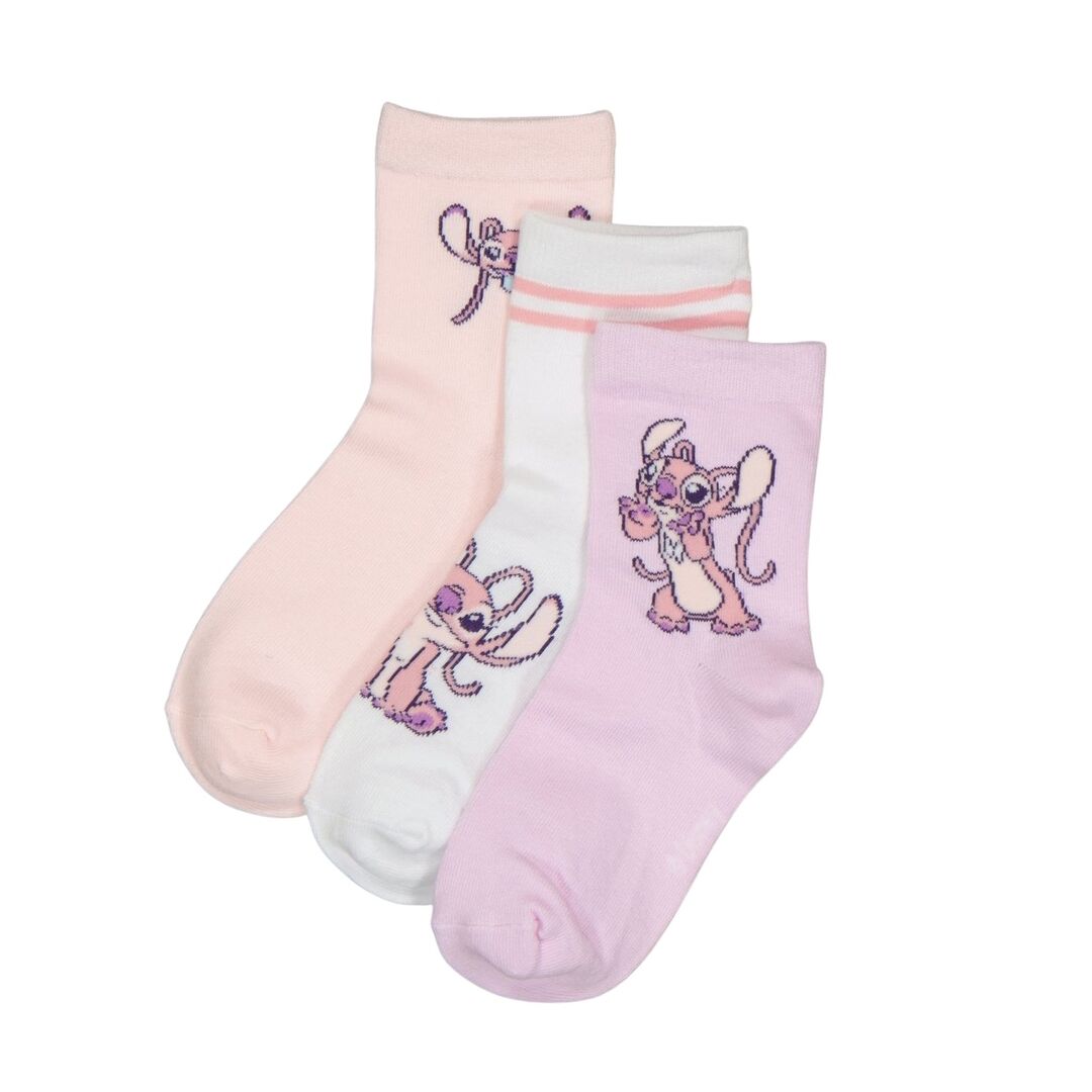 Lilo & Stitch 3 High Socks - Angel