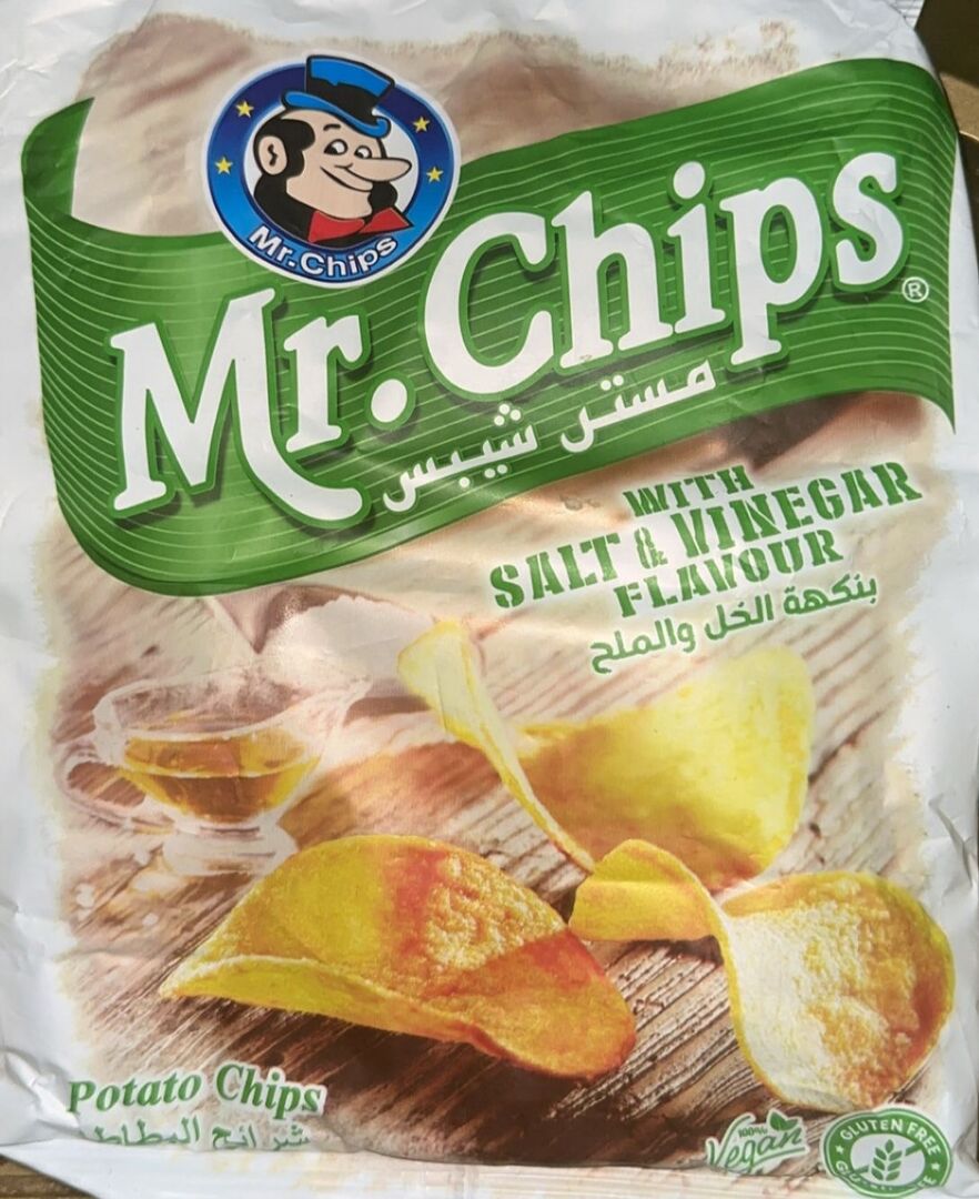 Chips Mr Chips Salt & vinegar Flavor 75 gm