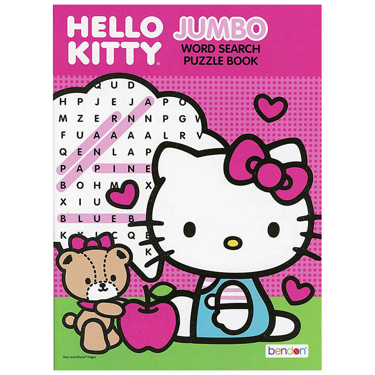 Hello Kitty Jumbo Word Search Puzzle Book