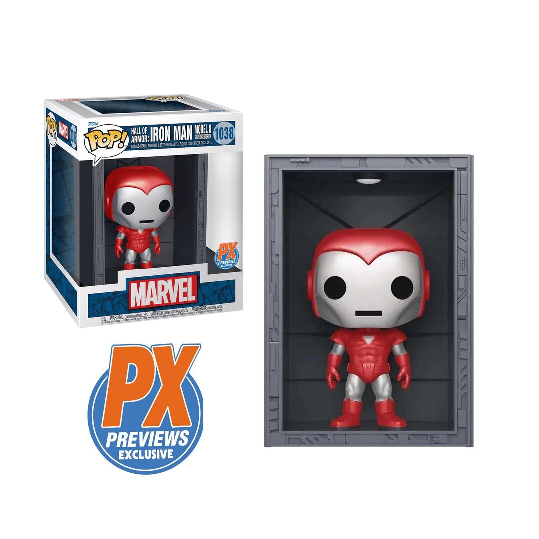 Funko POP! Marvel Iron Man Hall of Armor Model 8