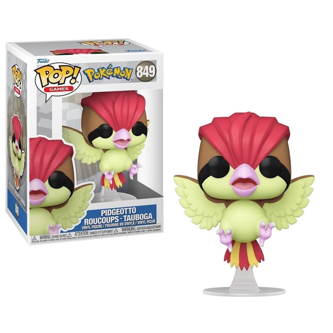 Funko POP! Pokemon Pidgeotto Roucoups Tauboga