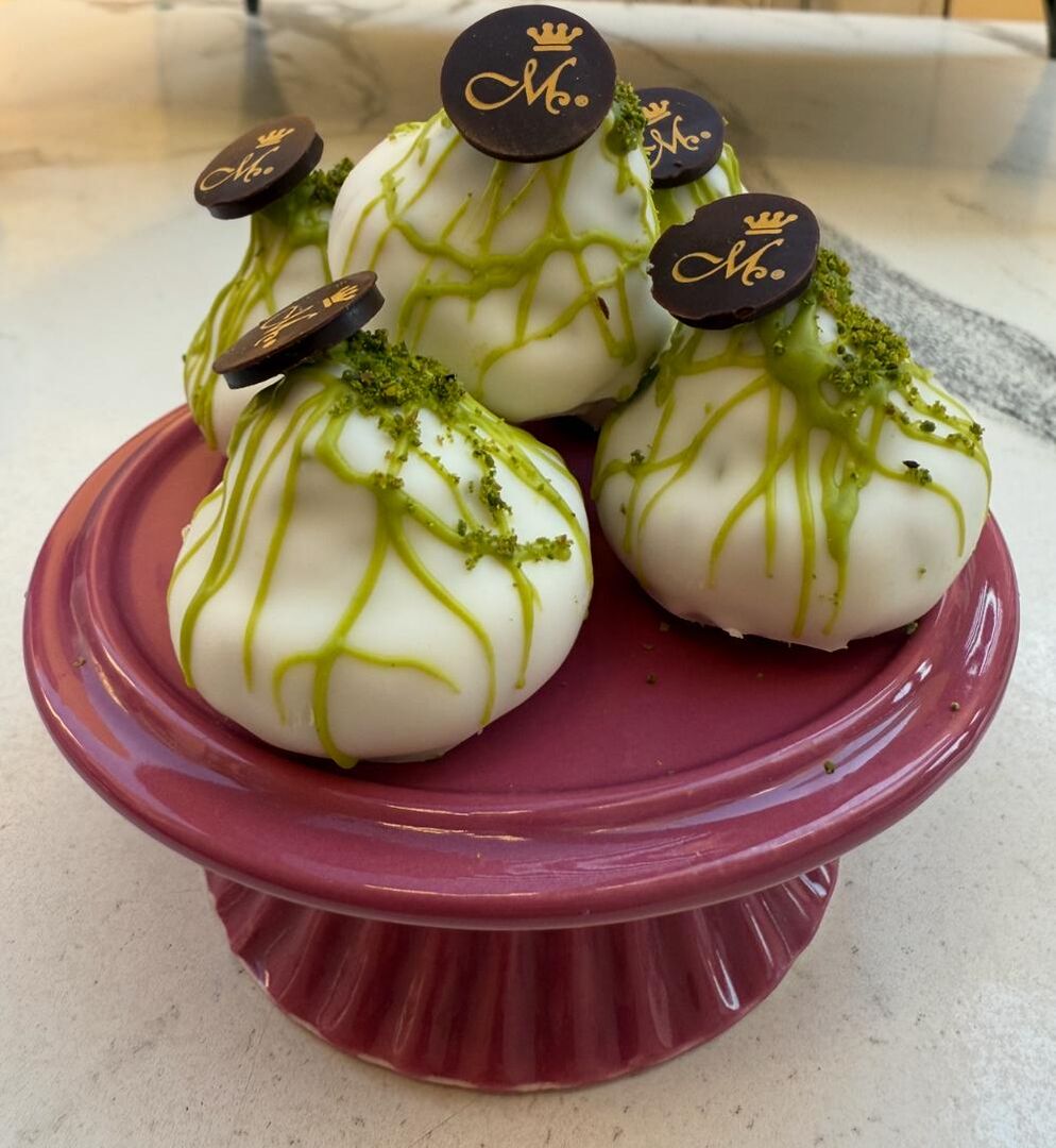 Pistachio volcano