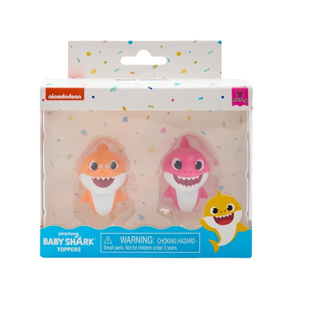 Baby Shark Pen Toppers - 2 PCS (Assorted Designs)