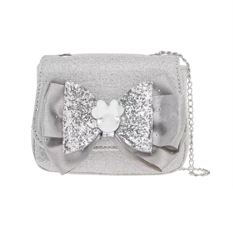 Minnie Mouse Kids Crossbody Bag - Metallic Silver