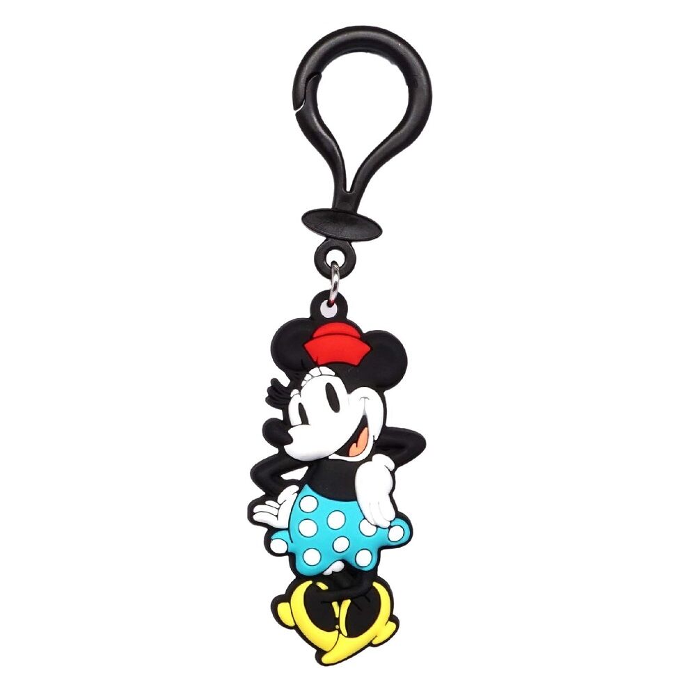 Minnie Mouse Retro Soft Touch Keychain